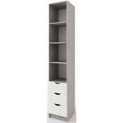 Penal МЛ-Мебель Yunior 8 40cm (Atelier Light/White) Thumb