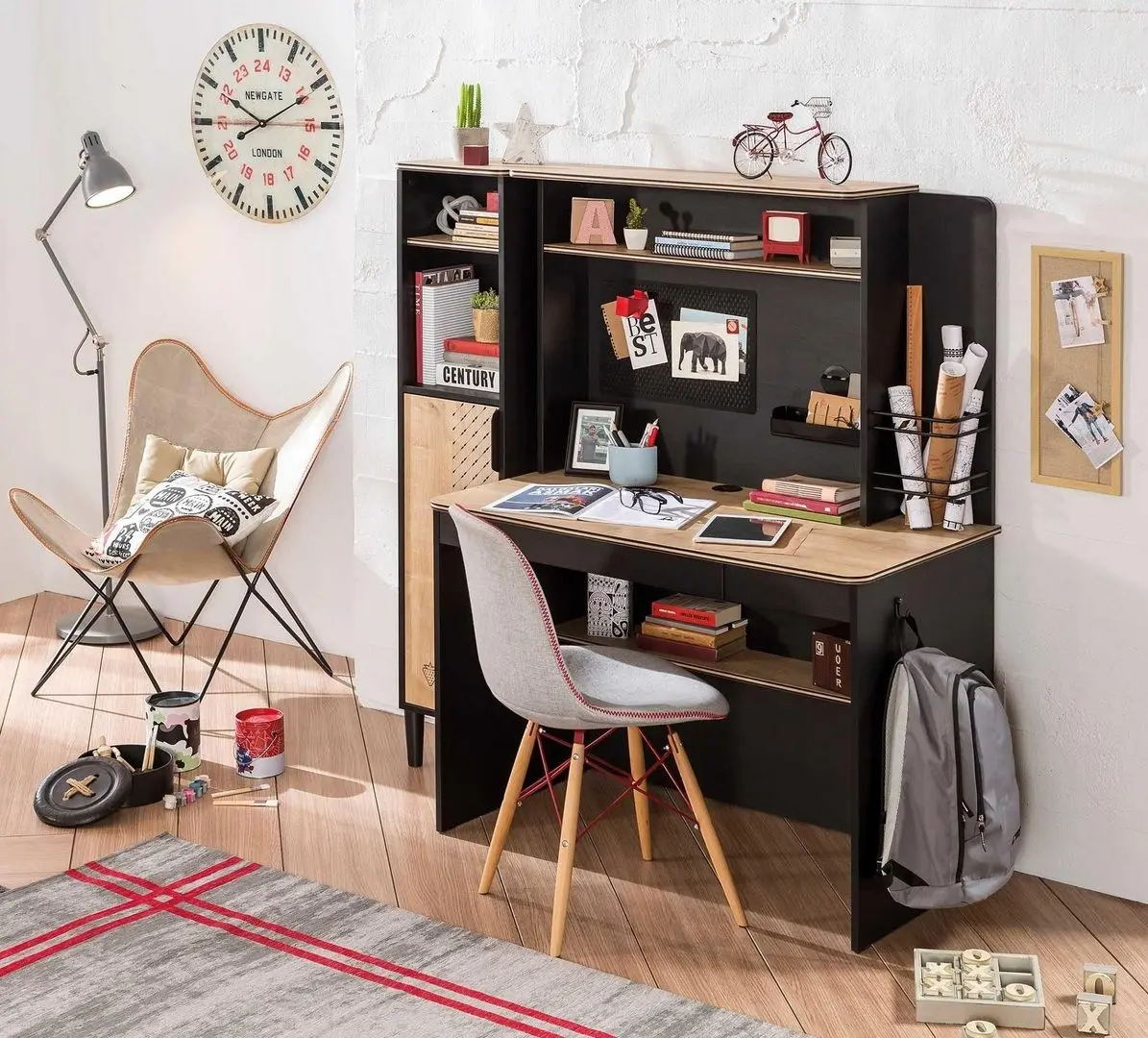 Biblioteca Cilek Black 20.58.1501.00 - 3