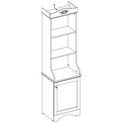 Biblioteca Cilek Flower 20.01.1502.00 Thumb