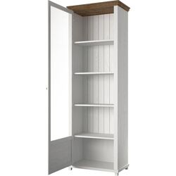 Vitrina Helvetia Evora №05 1D Left (Ash Abisko White/Lefkas Oak) Thumb