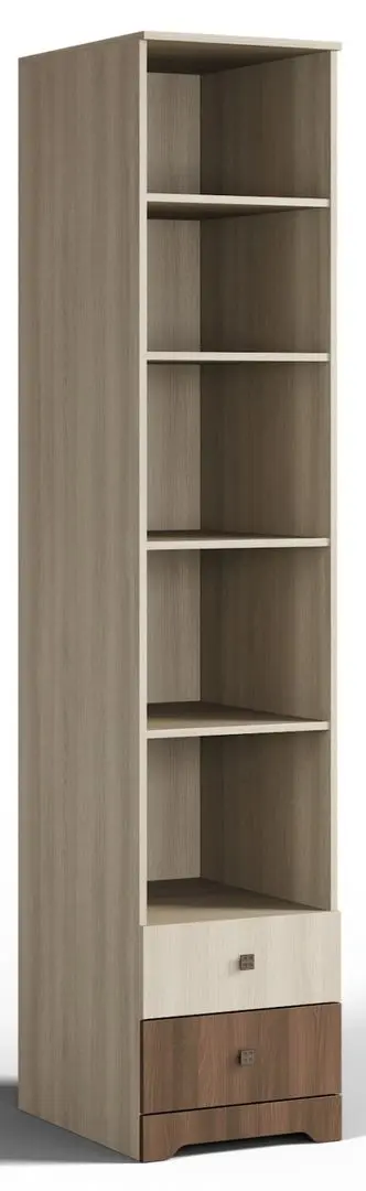 Dulap КМК 0741.6 Atlanta 2S (Ash Shimo Light/Ash Shimo Dark)