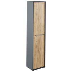 Пенал Tempo Kondela Rioma New Typ 06 (Graphite/Artisan Oak)