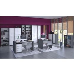 Penal Mobhaus Rioma Typ 20 (Graphite/White) Thumb