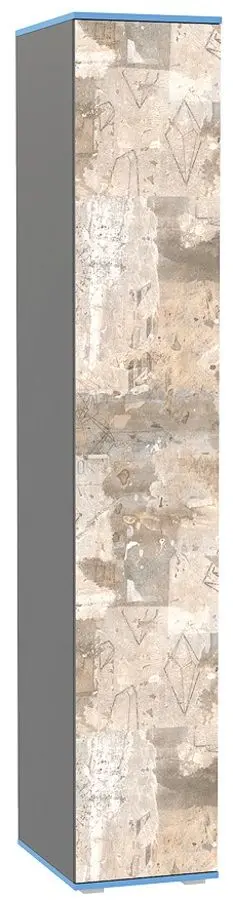 Пенал Mobi Индиго 13.41 (Темно-серый/Граффити)