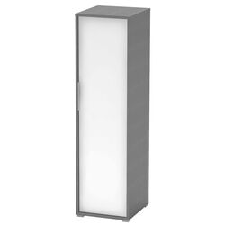 Пенал Tempo Kondela Rioma New Typ 20 (Graphite/White)