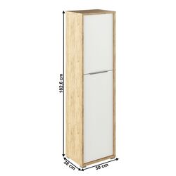 Пенал Tempo Kondela Rioma Typ 08 (Artisan Oak/White) Thumb