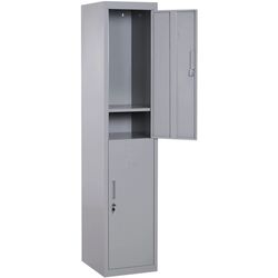 Penal Vinsetto 913-008GY 38x46x180 cm (Grey) Thumb