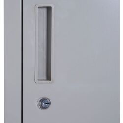 Penal Vinsetto 913-008GY 38x46x180 cm (Grey) Thumb