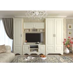 Penal Yasen Boston 50x52x205 (Ivory/Vanilla Mat) Thumb