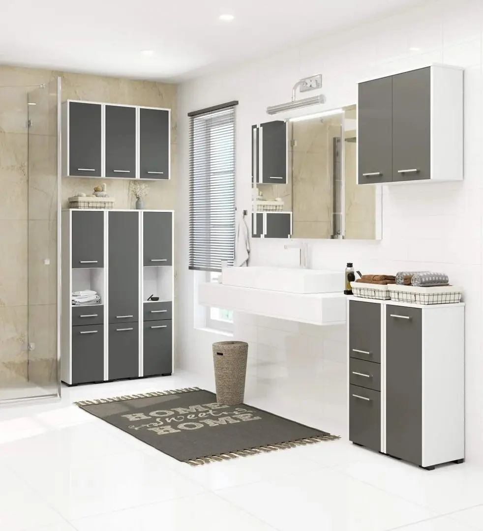 Penal Akord Fin 30 2D (White/Graphite Gray)