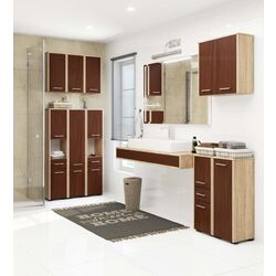 Penal Akord OP0LLAZSONWEN 2D (Sonoma Oak/Wenge) Thumb