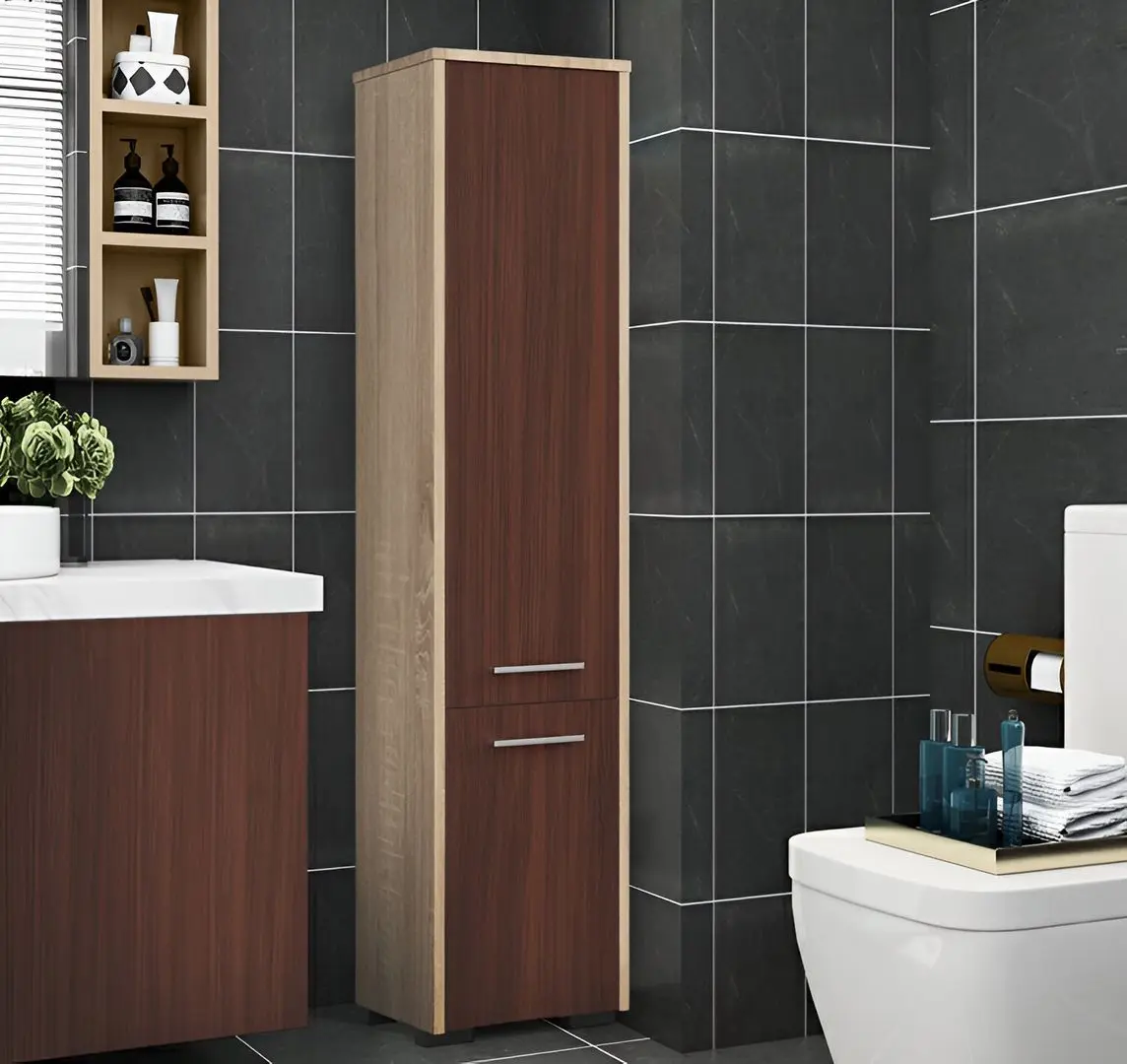 Penal Akord OP0LLAZSONWEN 2D (Sonoma Oak/Wenge)