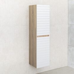 Penal suspendat Bayro Avanti 350x1350 (White Matte/Sonoma Oak) Thumb