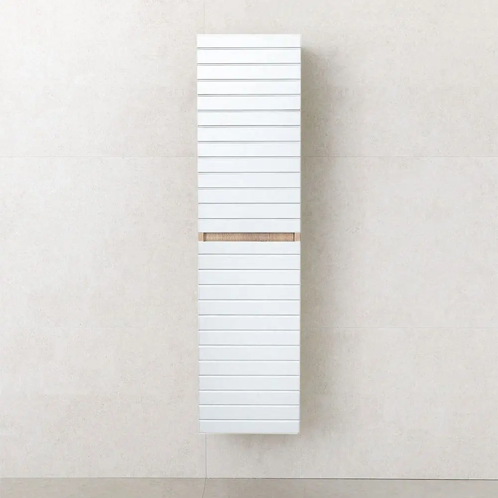 Penal suspendat Bayro Avanti 350x1350 (White Matte/Sonoma Oak)