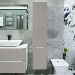 Penal suspendat Bayro Bergamo 350x1600 (Light Grey/White)