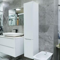 Penal suspendat Bayro Bergamo 350x1600 (White Matte) Thumb