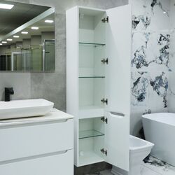 Penal suspendat Bayro Bergamo 350x1600 (White Matte) Thumb