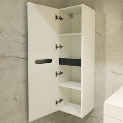 Пенал навесной Bayro Etna 350x1200 (White Matte) Thumb