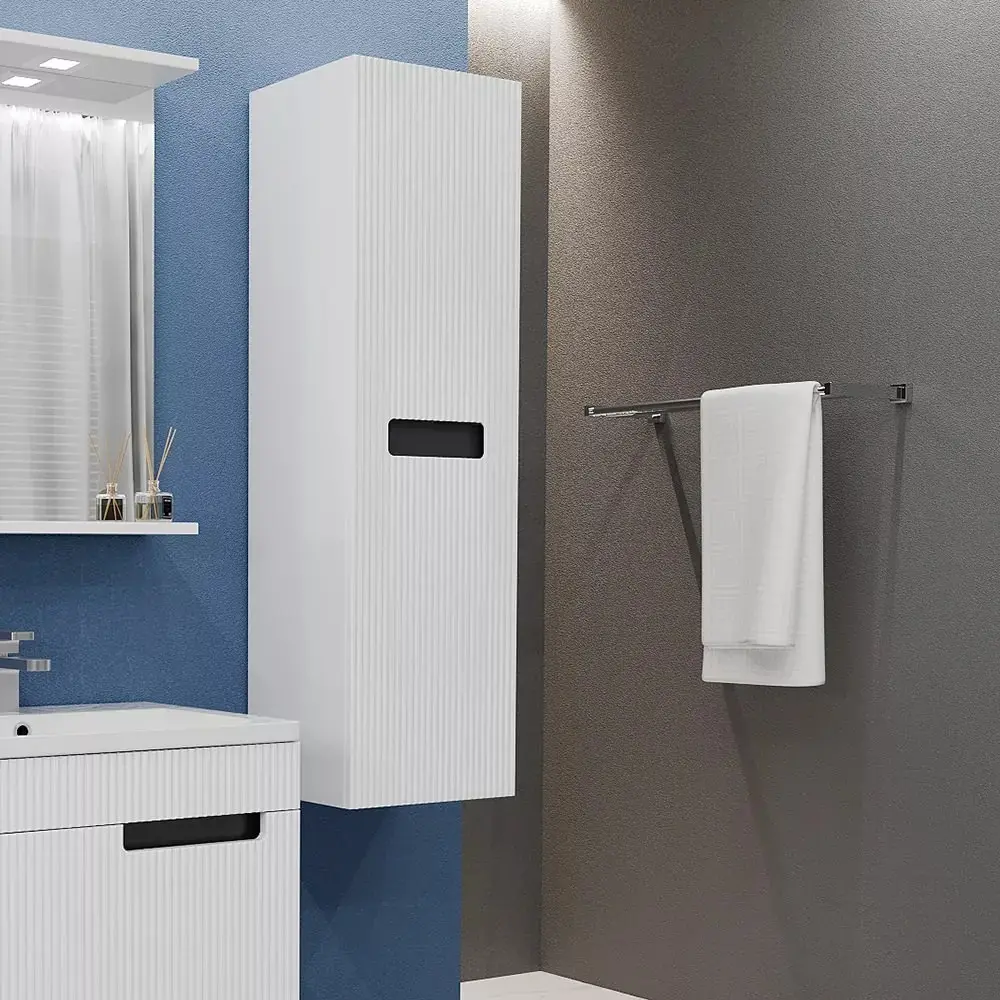 Penal suspendat Bayro Positano 350x1200 (White Matte)