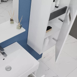 Penal suspendat Bayro Positano 350x1200 (White Matte) Thumb