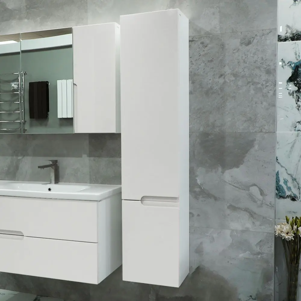 Penal suspendat Bayro Sorento 350x1600 (White Matte)