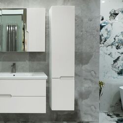 Penal suspendat Bayro Sorento 350x1600 (White Matte)