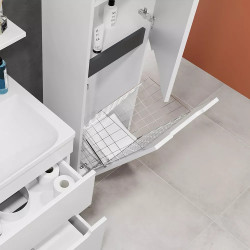 Penal cu coș Bayro Etna 416x1900 (White) Thumb