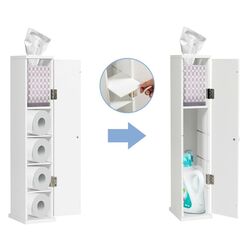 Penal Costway HW67324WH (White) Thumb