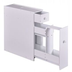 Dulap îngust Costway HW53995WH (White) Thumb