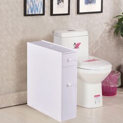 Dulap îngust Costway HW53995WH (White) Thumb