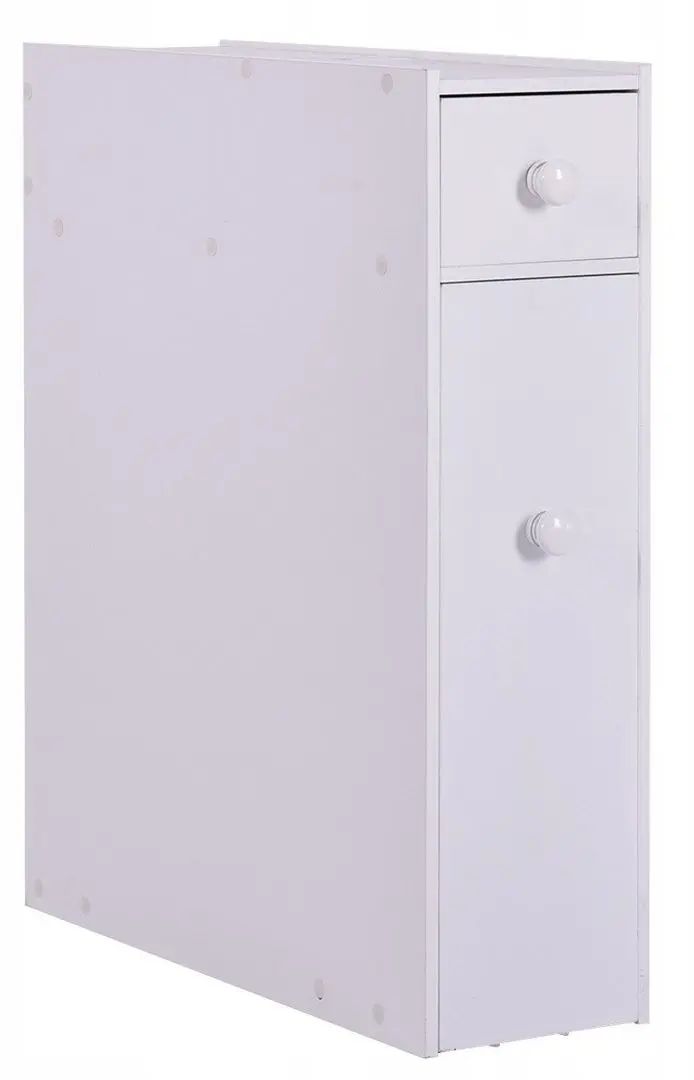 Dulap îngust Costway HW53995WH (White)