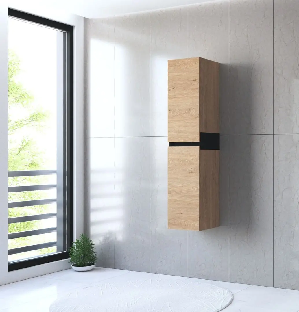 Penal suspendat Halmar Duesa SL (Craft Oak Golden/Black)