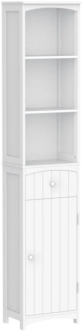 Пенал Homcom 834-077 35x24x170 cm (White)