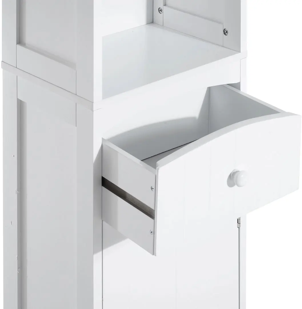 Пенал Homcom 834-077 35x24x170 cm (White)