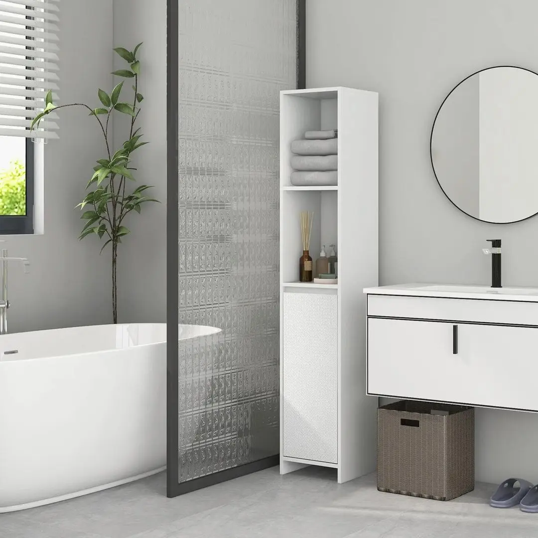 Penal Homcom 834-717V80WT 30x160 cm (White)