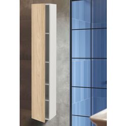 Penal Ikea Enhet 4 poliţe/uşa 30x32x180 (Alb/Aspect Stejar)