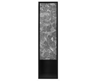 Penal Sanelit 151 Nero F LED 300x1150 (Black/Gray)