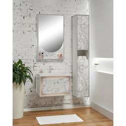 Penal Sanelit 152 Bianco U 300x1900 (White/Gray) Thumb