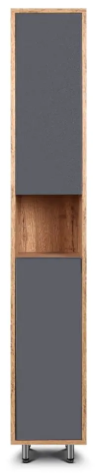 Пенал Sanelit 152 Spirit U 300x1900 (Graphite/Wood)