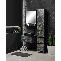 Penal Sanelit 155 Nero F 350x1900 (Black/Gray) Thumb