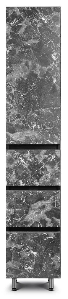 Penal Sanelit 155 Nero F 350x1900 (Black/Gray)