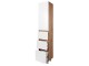 Пенал Sanelit 155 Sirius F 350x1900 (White/Wood)