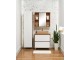 Пенал Sanelit 156 Sirius F 400x1900 (White/Wood)