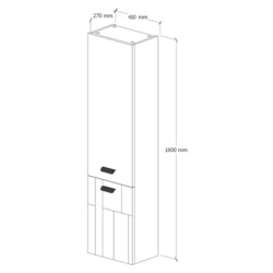 Penal Supraten Andora Right (White) Thumb