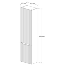 Пенал Supraten Andra Right (Grey) Thumb