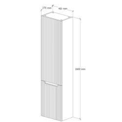 Penal Supraten Andra Right (White) Thumb