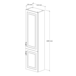Penal Supraten Anjou Left (White) Thumb