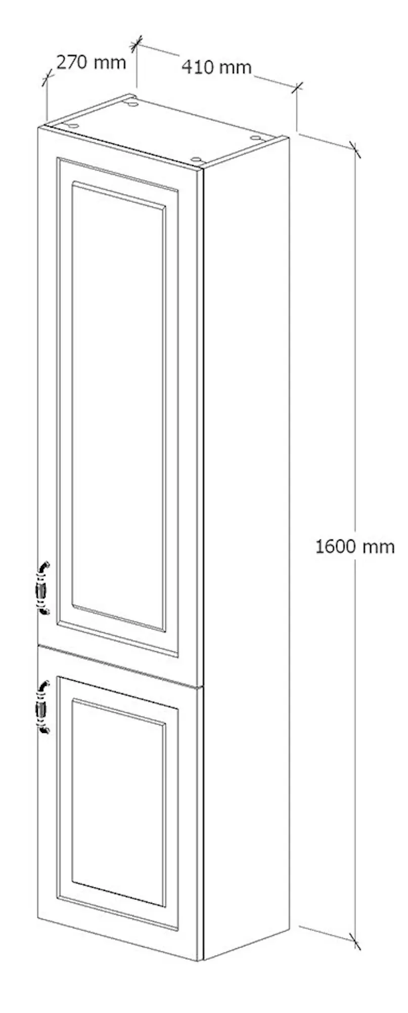 Penal Supraten Anjou Right (White)