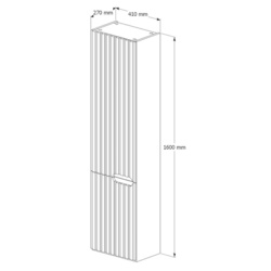 Пенал Supraten Bordo Right (White) Thumb