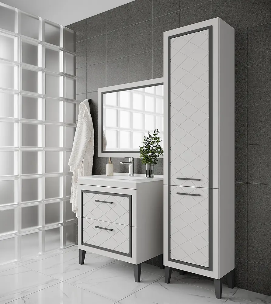 Penal Supraten Burgundie 48x206 L (White)